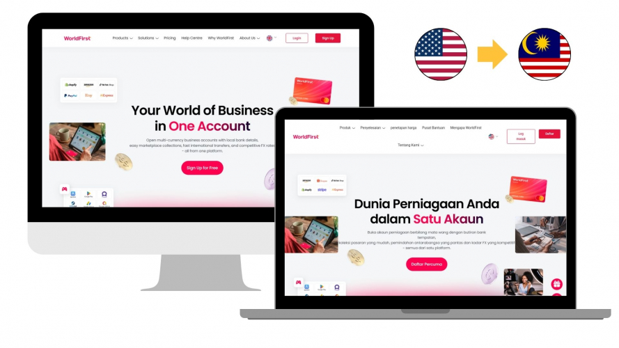 Portfolio of Financial Services Translation Projects - World First Asia screenshot 4