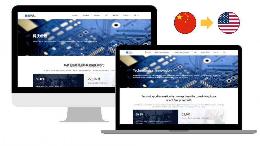 Portfolio of Financial Services Translation Projects - Ant Group screenshot 2