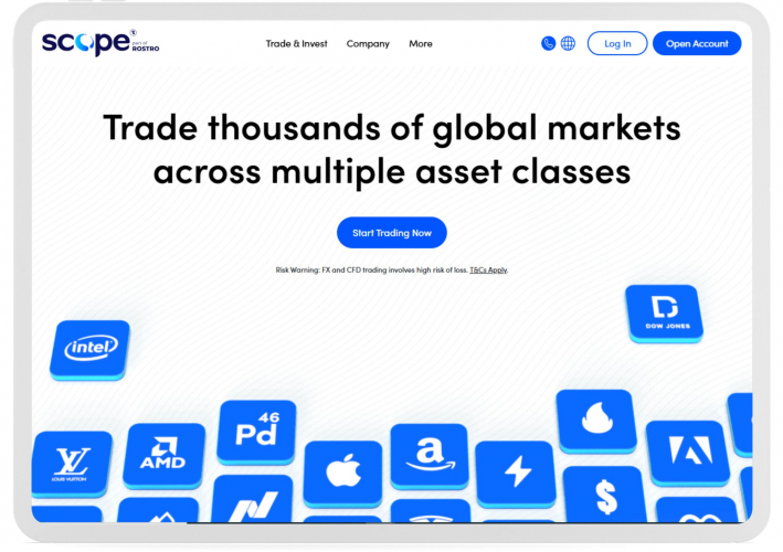 Portfolio of ForEx Translation Projects - Scope Markets  screenshot 1