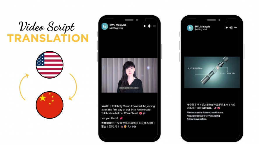 Portfolio of Cosmetic Translation Projects - Best World International screenshot 2