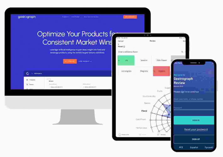 Portfolio of Food & Beverage Translation Projects - Gastrograph screenshot 1