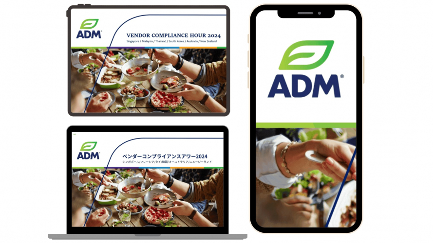 Portfolio of Food & Beverage Translation Projects - ADM screenshot 1