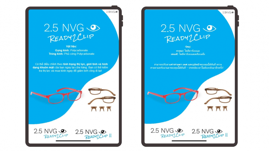 Portfolio of Retail Translation Projects - EssilorLuxottica screenshot 5