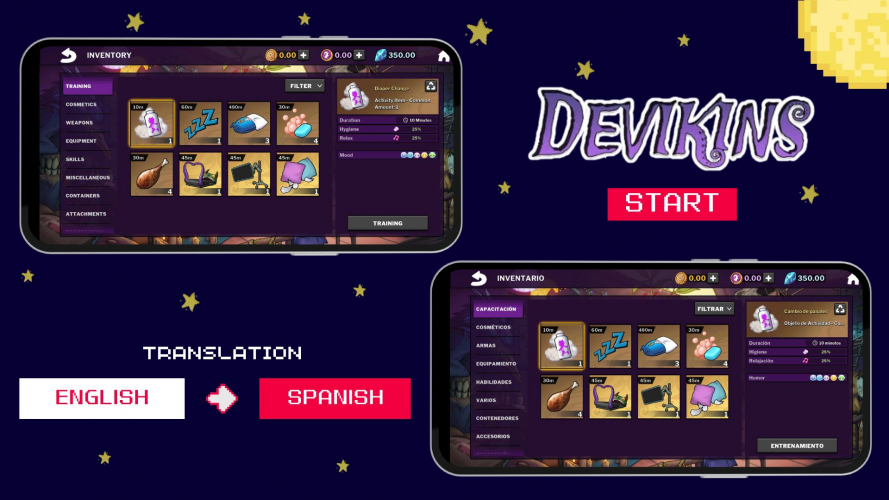 Portfolio of Gaming Translation Projects - MoonLabs screenshot 4