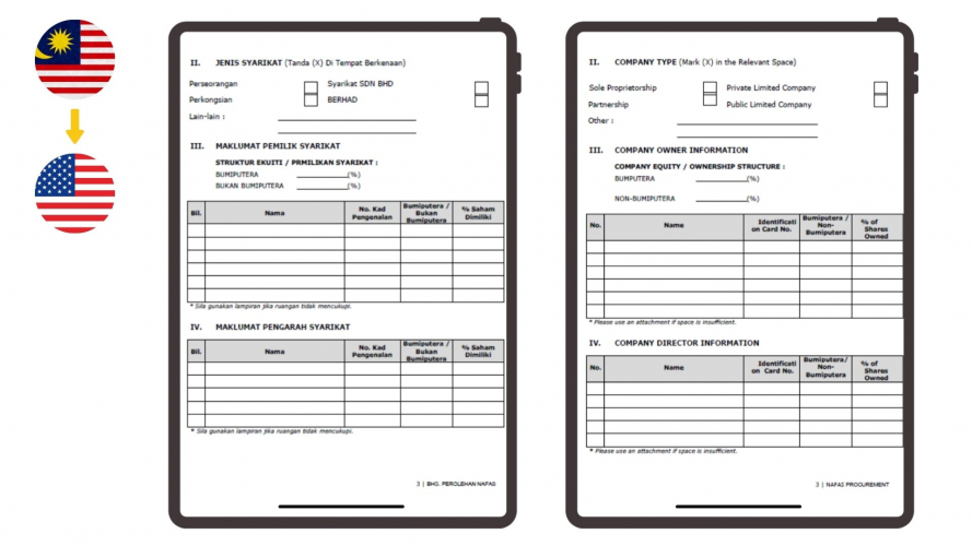 Portfolio of Chemical Translation Projects - OCP Singapore  screenshot 2