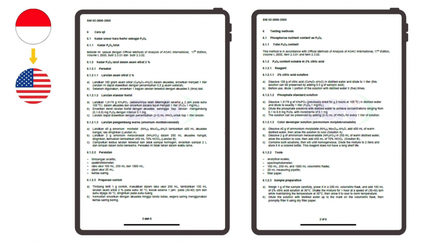 Portfolio of Chemical Translation Projects - OCP Singapore  screenshot 3
