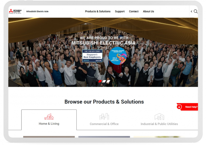 Portfolio of Electrical Translation Projects - Mitsubishi Electric Asia screenshot 1
