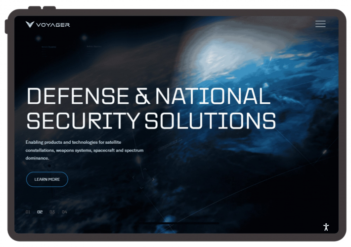 Portfolio of Defense & Aerospace Translation Projects - Voyager Technologies screenshot 1