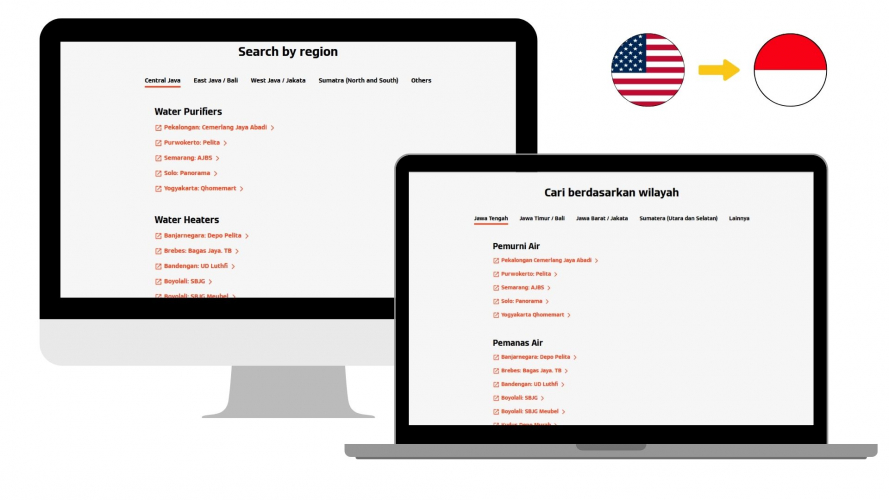 Portfolio of Manufacturing Translation Projects - Viessmann screenshot 1