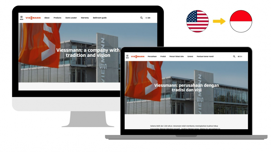 Portfolio of Manufacturing Translation Projects - Viessmann screenshot 4