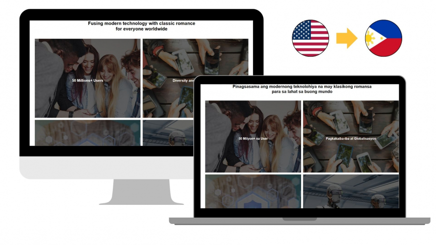 Portfolio of Media Translation Projects - Team Burgundy screenshot 3