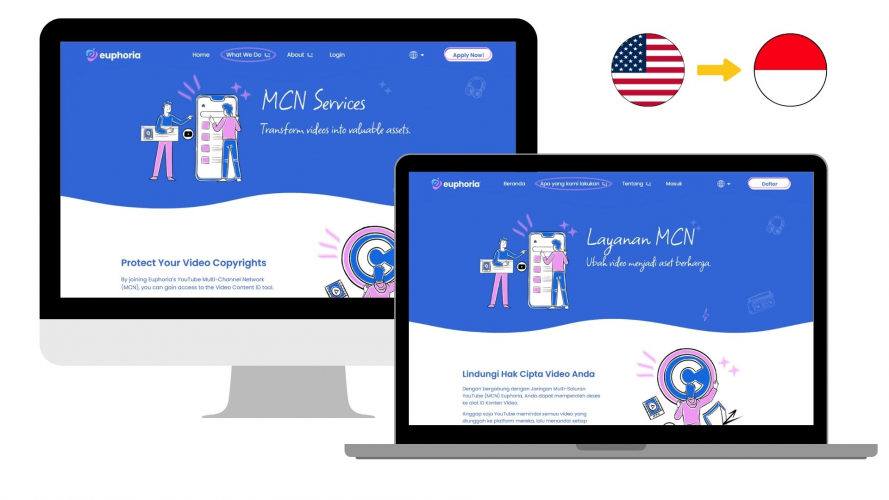 Portfolio of Media Translation Projects - Euphoria Media Group screenshot 2