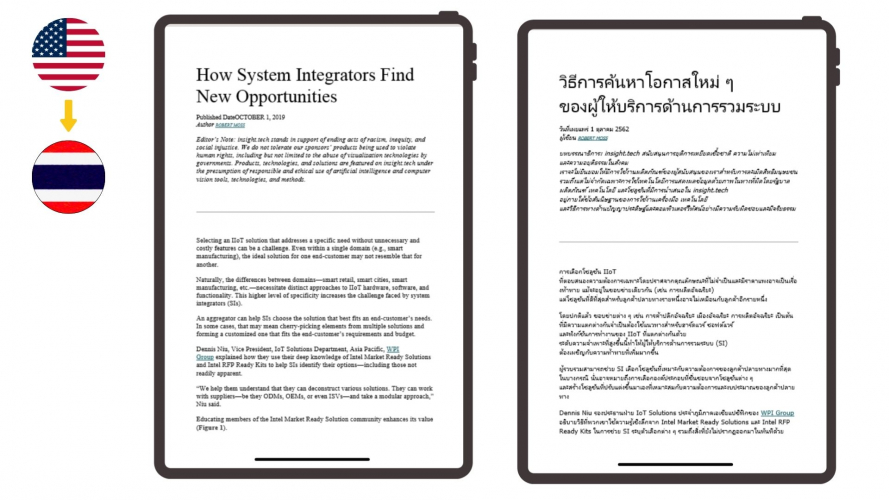 Portfolio of Media Translation Projects - Trends Digital screenshot 4