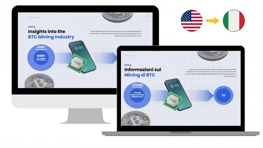 Portfolio of Media Translation Projects - ICONX screenshot 1