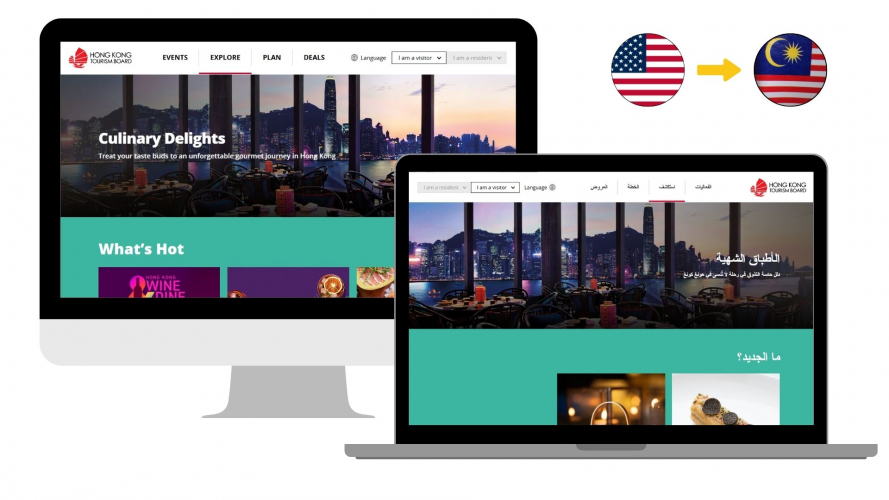 Portfolio of Travel & Hospitality Translation Projects - Hong Kong Tourism Board screenshot 4