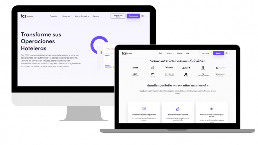 Portfolio of Travel & Hospitality Translation Projects - FCS Computer Systems screenshot 2