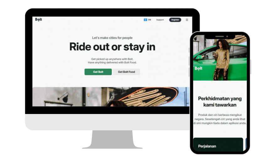 Portfolio of Transportation & Logistics Translation Projects - Bolt screenshot 2