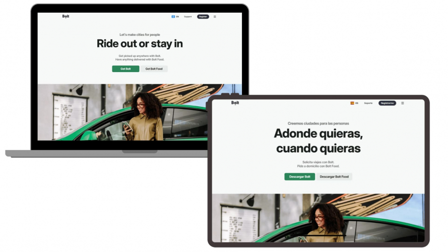 Portfolio of Transportation & Logistics Translation Projects - Bolt screenshot 3