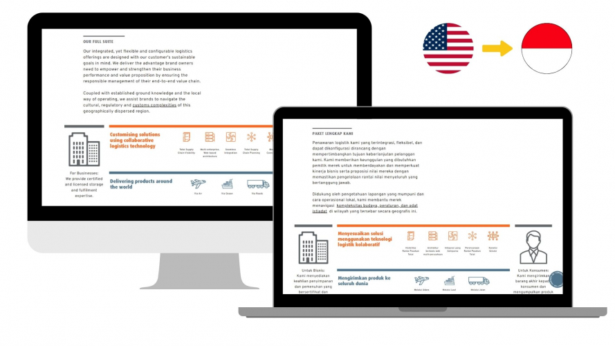 Portfolio of Transportation & Logistics Translation Projects - Teckwah screenshot 4