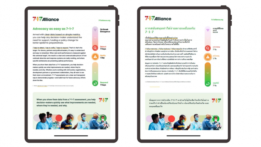 Portfolio of NGO & International Organizations Translation Projects - Health Security Partners  screenshot 3