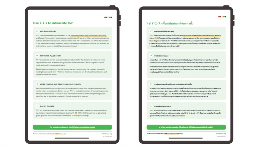 Portfolio of NGO & International Organizations Translation Projects - Health Security Partners  screenshot 2