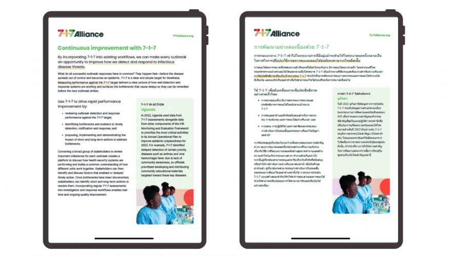 Portfolio of NGO & International Organizations Translation Projects - Health Security Partners  screenshot 1