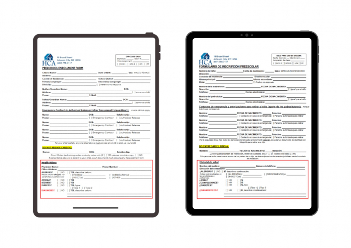 Portfolio of NGO & International Organizations Translation Projects - Handicapped Children’s Association  screenshot 3