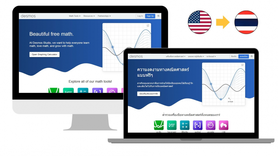 Portfolio of E-Learning Translation Projects - Desmos Studio screenshot 2