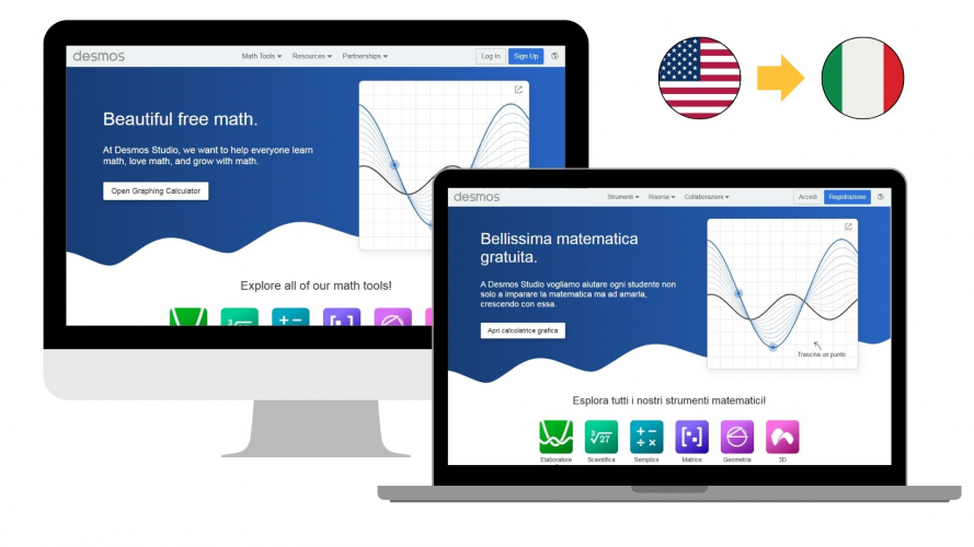 Portfolio of E-Learning Translation Projects - Desmos Studio screenshot 5