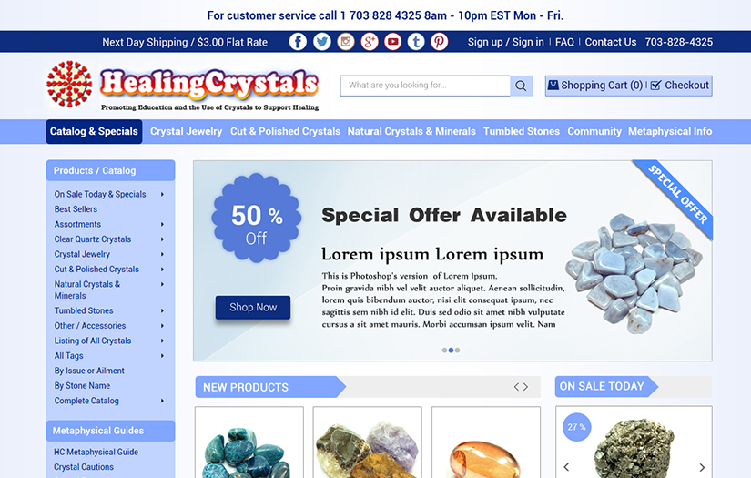 Healing Crystals screenshot 1