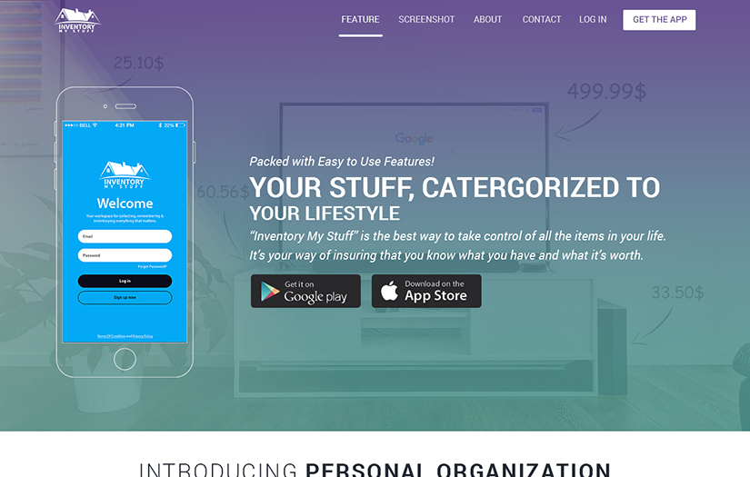 Inventory My Stuff screenshot 1