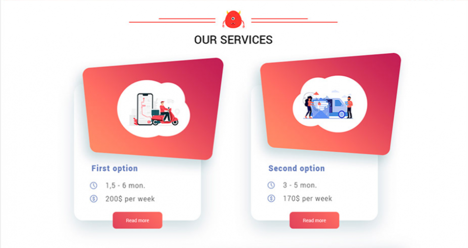 SEO&SMM Studio website UI/UX screenshot 4