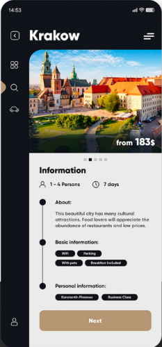 Travel Trip UI/UX screenshot 3