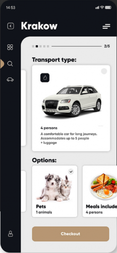 Travel Trip UI/UX screenshot 4