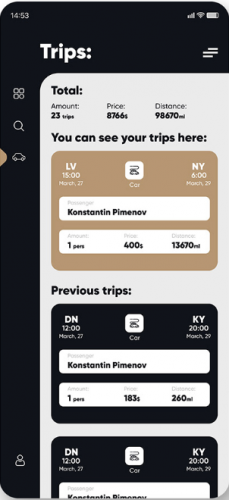 Travel Trip UI/UX screenshot 2