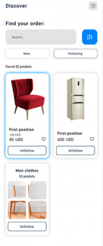 InStore Mobile application UI/UX screenshot 3