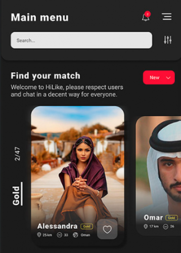 HiLike Mobile App UI/UX screenshot 2