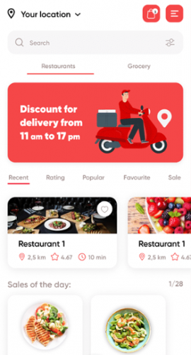 Ahmedabad Eats Mobile App UI/UX screenshot 4