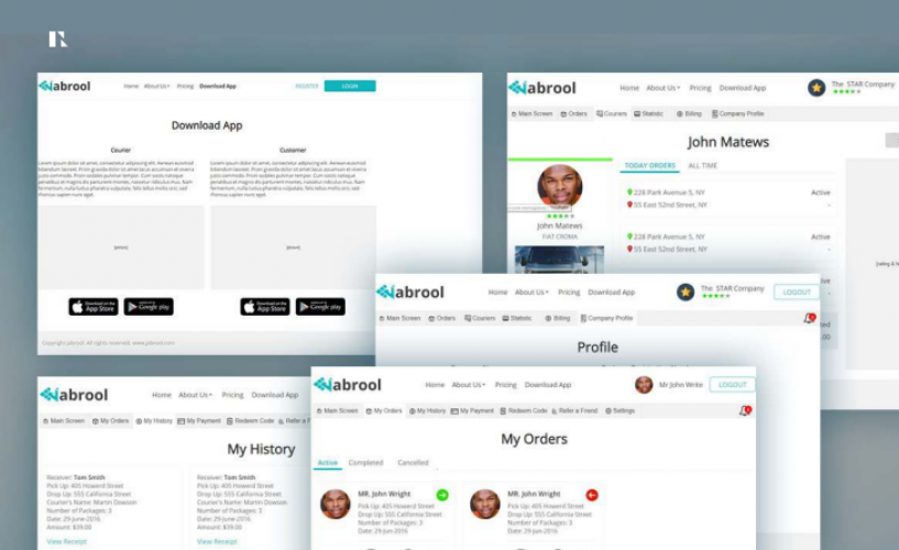 Jabrool App UI/UX Design screenshot 2