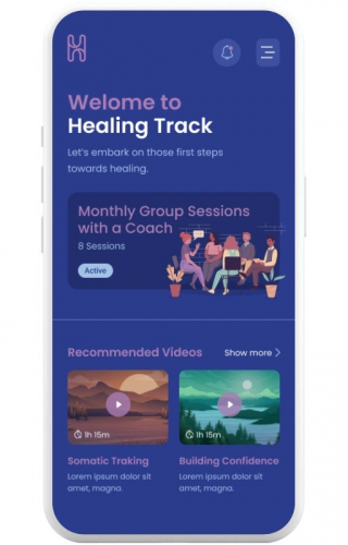 Therapy Coaching App screenshot 1