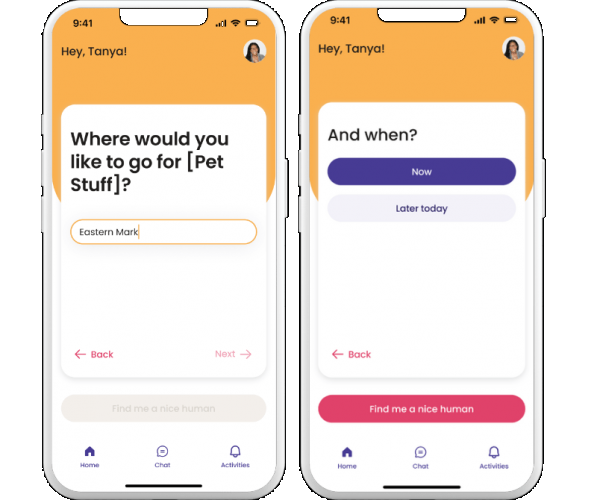 WithMe: Social Activity Matching App for Real-World Connections screenshot 3