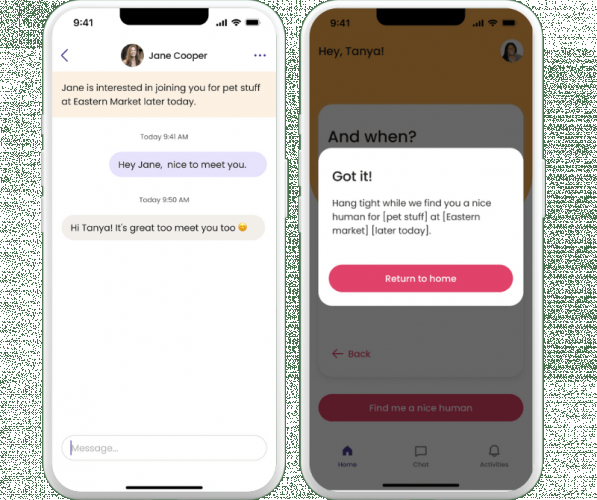 WithMe: Social Activity Matching App for Real-World Connections screenshot 1