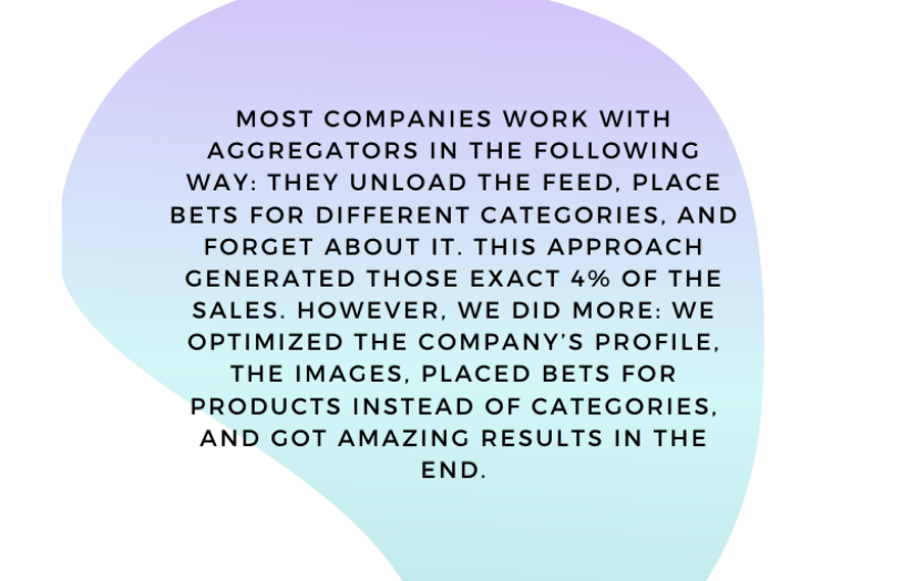 How Aggregators Helped To Double The Sales Of A Flooring Online Shop screenshot 11