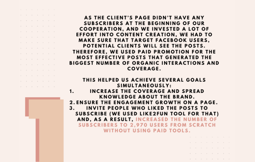 How We Drove 2,790 Subscribers To Client’s Social Media From Scratch With The Help Of Useful And Engaging Content screenshot 5