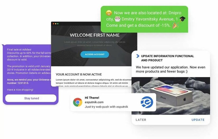 Omnichannel marketing campaign automation platform screenshot 2