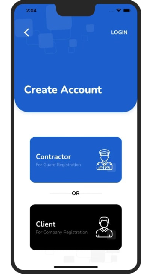 Freelancer kind app for Security Guards screenshot 4