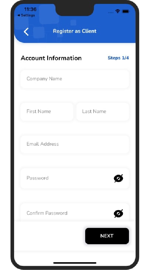 Freelancer kind app for Security Guards screenshot 5