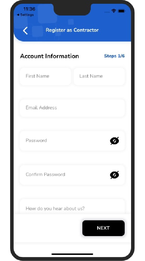 Freelancer kind app for Security Guards screenshot 6