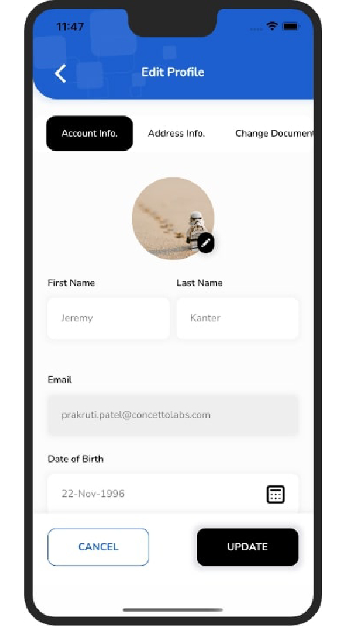 Freelancer kind app for Security Guards screenshot 8