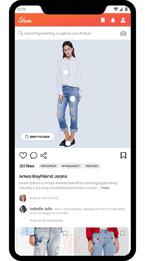 AI based ecommerce app screenshot 9